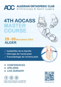 4th AOCASS Master Course ” cheville&pied”